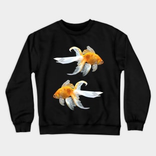 Lowpoly veiltail goldfish Crewneck Sweatshirt